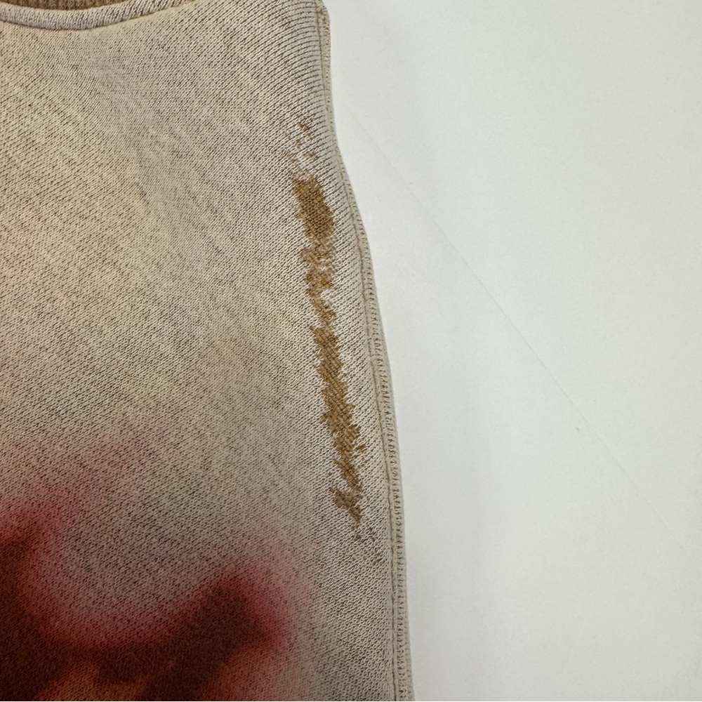 Brown and Pink Tie-Dye Crewneck Sweatshirt - Men - Picture 4 of 5
